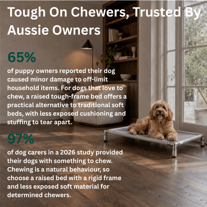 Pawse&Co™ Chew-Resistant Dog Bed - Heavy Duty